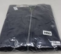 An as new Fynch-Hatton 1121 3001 685 navy padded sweatshirt (L - RRP £105).