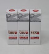 Twelve Dragonfly CBD Oral Drops 1000mg/10ml Natural Flavour (Exp: 02/2023).