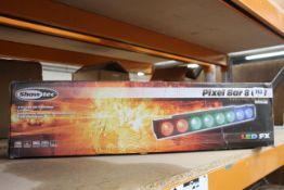 A boxed as new Showtec Pixel Bar 8 COB.