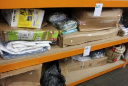 A large quantity of garden and related items to include a Cook In Garden fire pit, a Brabantia