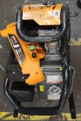 A pre-owned Wilks TX750 pressure washer (Some parts damaged, may be incomplete).