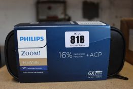 Three as new Philips Zoom NiteWhite 16% Carbamide Peroxide Take-Home (6 pack).