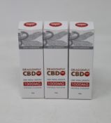 Twelve Dragonfly CBD Oral Drops 1000mg/10ml Natural Flavour (Exp: 02/2023).