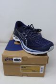 A pair of men's as new Asics Gel-Kayano 27 trainers (UK 10.5).