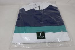 Two as new Golfino Tech 1/2 zip midlayer golf tops (Both UK 42/unisex L - RRP £90 each).
