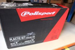 A boxed as new Yamaha MX plastic kit (90768).