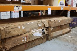 Six boxed Stationery Island Artist Tables (4 Foula and 2 Dunbar).