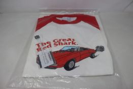 An as new Natasha Zinko x Duo Ltd Car Raglan T-shirt (XS - RRP £157).