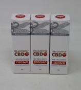 Twelve Dragonfly CBD Oral Drops 1000mg/10ml Natural Flavour (Exp: 02/2023).