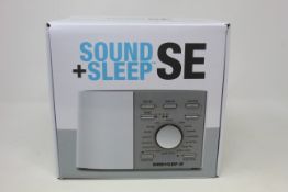 A boxed as new Sound+Sleep SE adaptive sound sleep therapy system (ASM-1005).