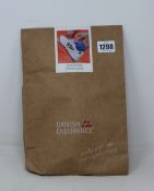 Eight as new Danish Endurance Quarter Pro Running Socks - 5 pack (1 x blue/orange, 2 x black, 2 x