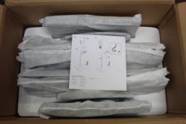 A pair of boxed Bowers & Wilkins FS-805 D3 Speaker Stands in black.