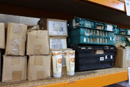 A quantity of Justblond Rapid Repair hair treatment.