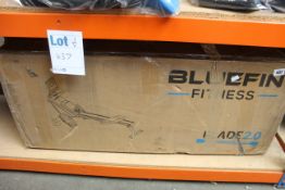 A Bluefin Fitness Blade 2.0 foldable rowing machine.