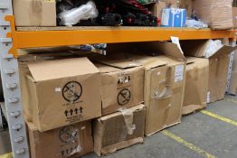 A shelf of insulating panels/material.