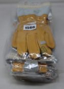 Five pairs of as new Helstra Skullman outdoor gloves (RRP £54 each).