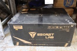 A boxed as new Secretlab Titan Softweave Black Gaming Chair.
