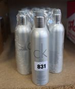 Thirty Calvin Klein CK One skin moisturisers (30 x 250ml, some have slight dents to outer tins).