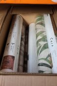 Sixteen rolls of as new assorted Coordonne wallpapers to include Core Edo and Random Chinoiseries