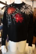 An as new Markus Lupfer Kate Nora Fireworks sweater (S).