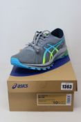 A pair of men's as new Asics GT-1000 10 trainers (UK 9.5).