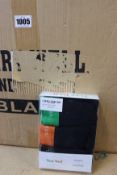 Fifty packs of three as new Very Well Low Rise Trunks - Black (Various sizes).
