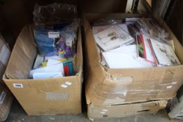 A large quantity of miscellaneous greetings cards and related.