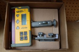 A boxed Spectra Precision CR700 Combination Laser Receiver.