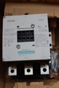 A boxed pre-owned Siemens Sirius 3RT1064-6AP36 contactor (4011209507739).
