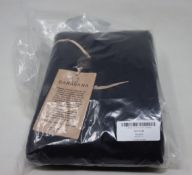 An as new Caravana + Butub fringed cotton-gauze kaftan in black (One size - RRP £288).