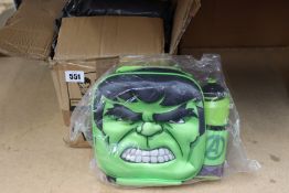 Six as new Ryderhub Hulk 3D lunchboxes.