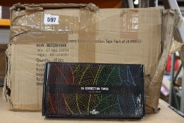 Forty eight boxed as new Stationery Island 24 correction tapes (Each tape: 5m x 5mm).