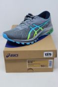 A pair of men's as new Asics GT-1000 10 trainers (UK 9).