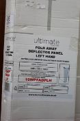 A Kudos ultimate2 fold away deflector panel left hand (1949 x 295 x 10mm) (10WPFADPLH).