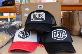Twenty assorted as new Deus Ex Machina trucker caps (RRP £25 each).