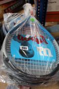 Six as new Wilson Ultra power RXT 105 tennis racket 3 (Size: 4 3/8