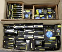 A large quantity of boxed as new Cartridge World replacement ink cartridges for Epson and HP (Approx