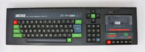 A pre-owned Amstrad CPC 464 Colour Personal Computer (No cables or accessories included) (