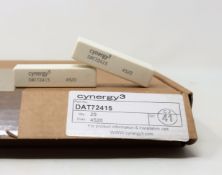 A box of eleven as new Cynergy3 DBT72410 SP-NC Reed 24V dc Relays (Box opened).