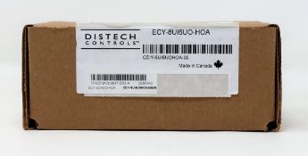 A boxed as new Distech Eclypse ECY-8UI6UO-HOA 14 Point I/O Extension Module (CDIY-8UI6UO-00) (Box