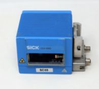 A pre-owned Sick CLV490-0010 Barcode Scanner (P/N: 1016958) (Untested, sold as seen).