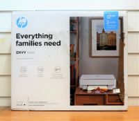 A boxed as new HP Envy 6020 all-in-one printer in white