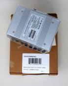 A boxed as new Comport CNGE2FE8MSPOE+ 10-Port PoE+ Environmentally Hardened Managed Ethernet