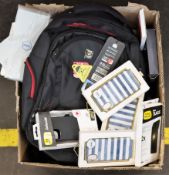 A quantity of as new laptop bags, phone cases and screen protectors.