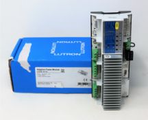 A boxed as new Lutron LQSE-4A-D Adaptive Power Module (Box opened, some superficial damage to box).