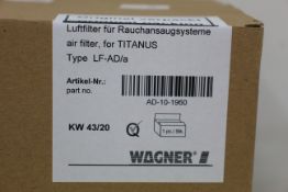 An as new Wagner air filter for titanus (Type: LF-AD/a, Part no: AD-10-1960).