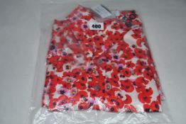 An as new Natasha Zinko x Duo Ltd printed floral long sleeve dress (36 - RRP £250).