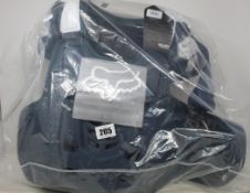 An as new Fox Raptor CE vest in navy (Size L/XL).