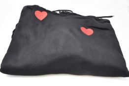 An as new Natasha Zinko Duo embroidered hooded sweatshirt (M - RRP $152).