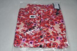 An as new Natasha Zinko x Duo Ltd printed floral shirt (M - RRP £130).